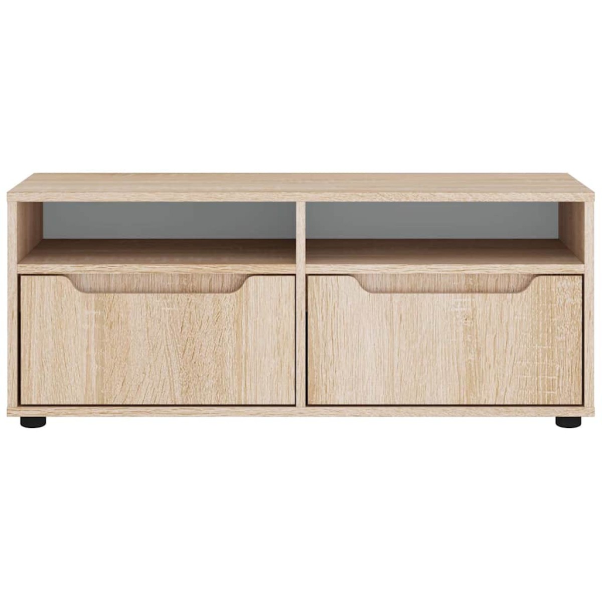 vidaXL ντουλάπι τηλεόρασης VISNES Δρυς Sonoma 100x40x38 cm