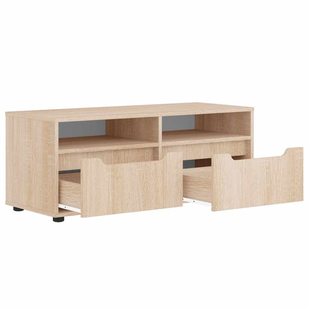 vidaXL ντουλάπι τηλεόρασης VISNES Δρυς Sonoma 100x40x38 cm