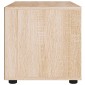 vidaXL ντουλάπι τηλεόρασης VISNES Δρυς Sonoma 100x40x38 cm