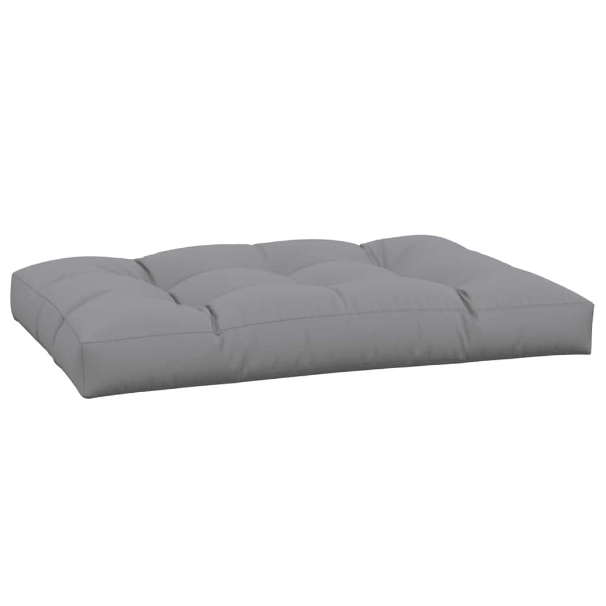 vidaXL Μαξιλάρι Καθίσματος Παλέτας Γκρι 120 x 80 x 12 εκ. Υφασμάτινο