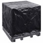 vidaXL Κάλυμμα Παλετοδεξαμενής IBC με 8 Κρίκους 116 x 100 x 120 εκ.
