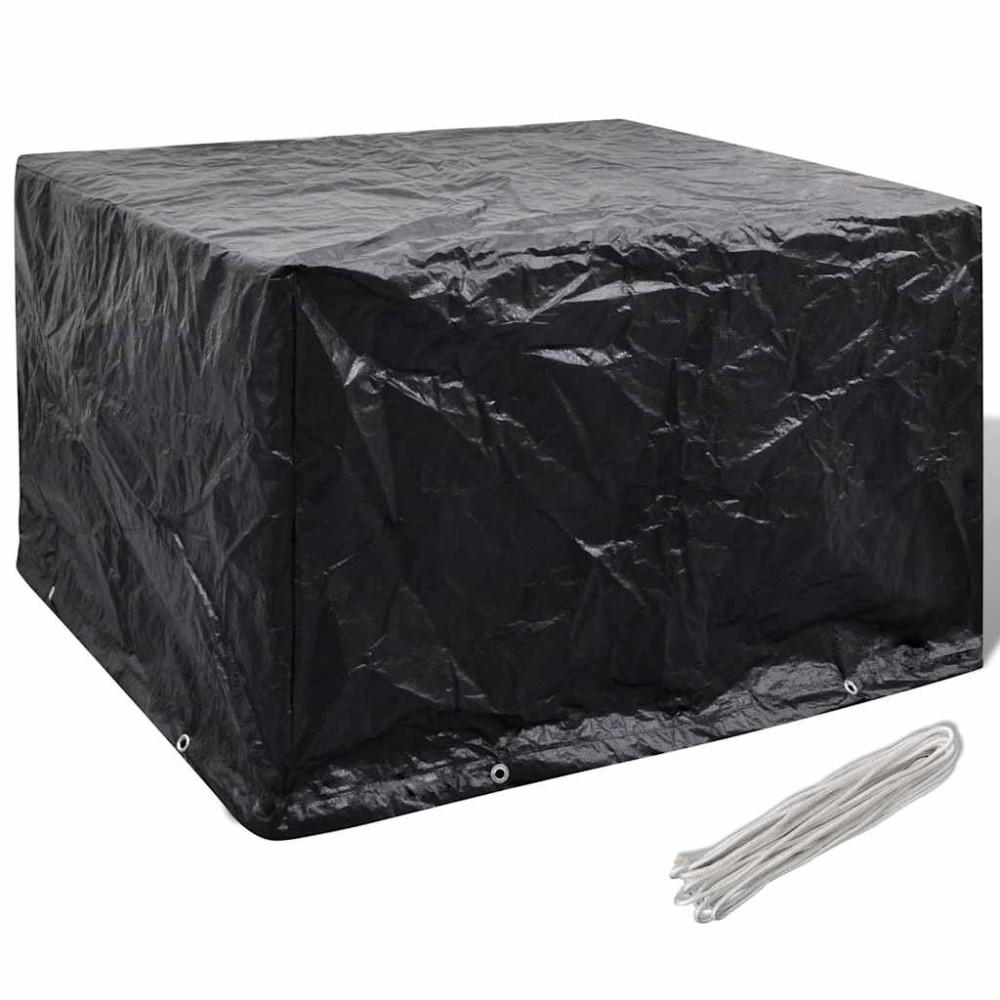 vidaXL Κάλυμμα Επίπλων Κήπου με 8 Κρίκους 135 x 135 x 90 εκ.