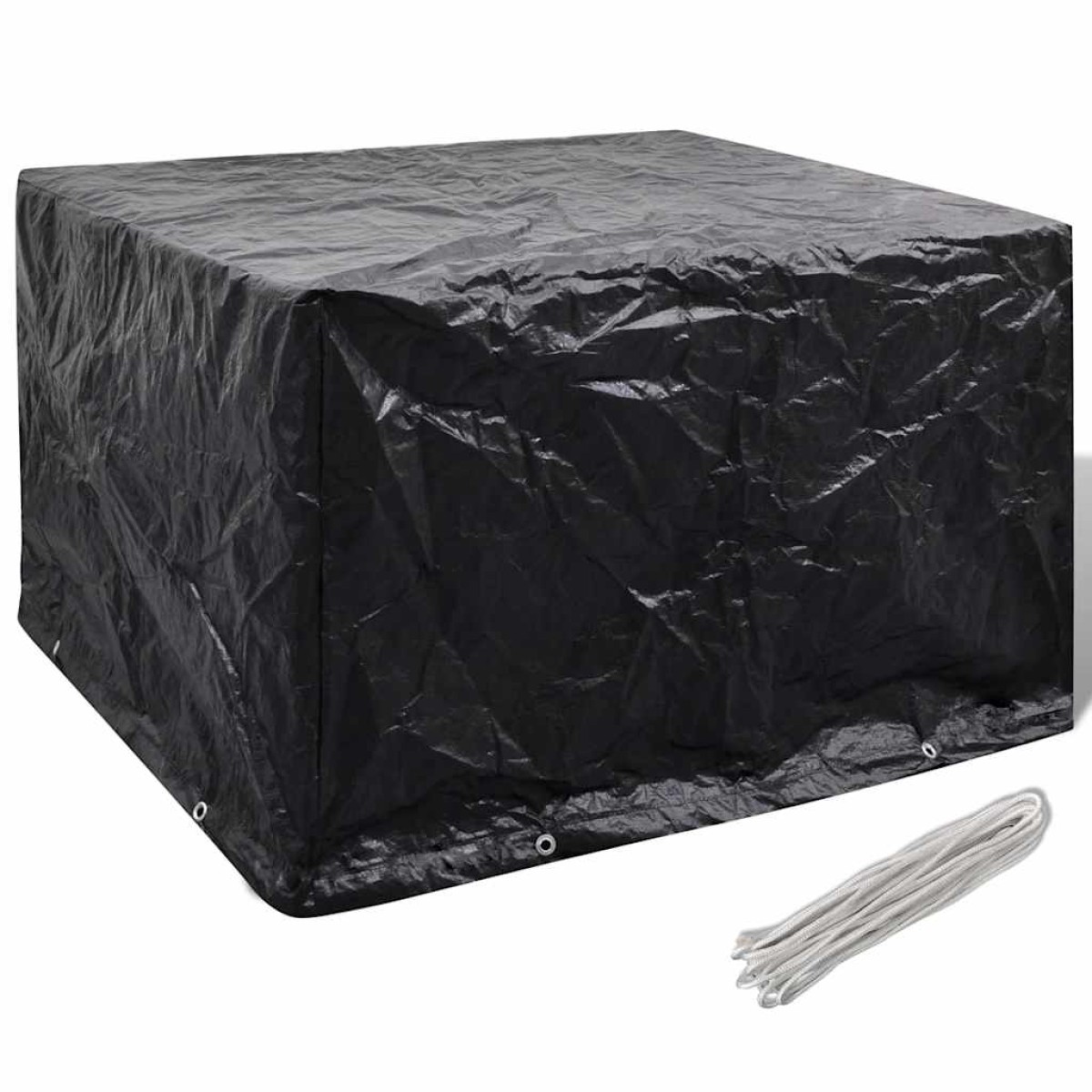 vidaXL Κάλυμμα Επίπλων Κήπου με 8 Κρίκους 135 x 135 x 90 εκ.