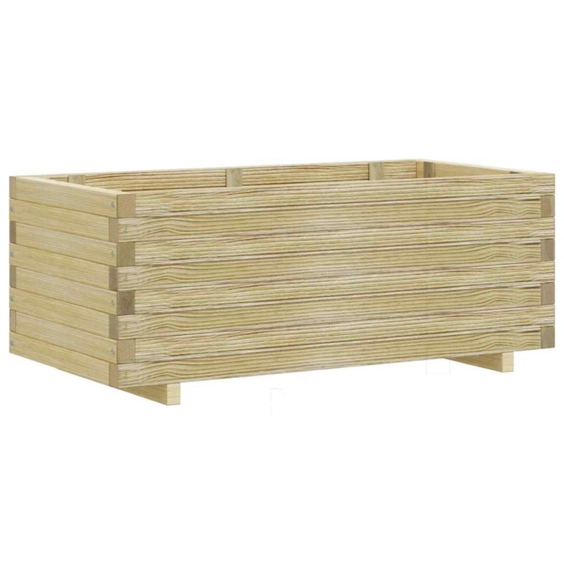 vidaXL Ζαρντινιέρα Υπερυψωμένη Ορθογώνια 100 x 50 x 40 εκ. Ξύλινη