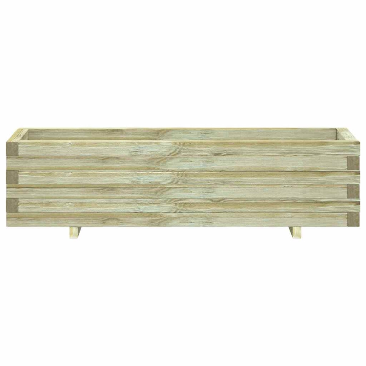 vidaXL Ζαρντινιέρα Υπερυψωμένη Ορθογώνια 120 x 40 x 30 εκ. Ξύλινη