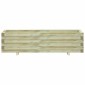 vidaXL Ζαρντινιέρα Υπερυψωμένη Ορθογώνια 120 x 40 x 30 εκ. Ξύλινη