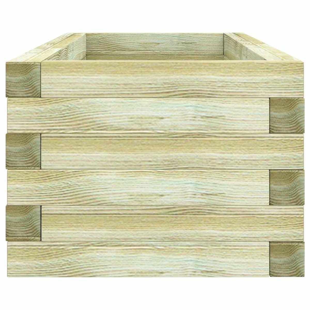 vidaXL Ζαρντινιέρα Υπερυψωμένη Ορθογώνια 120 x 40 x 30 εκ. Ξύλινη