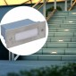 vidaXL Φωτιστικά Σκάλας Χωνευτά 2 Τεμ. 44 x 111 x 56 χιλ.