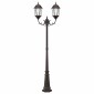 vidaXL Φωτιστικό Κήπου Μπρονζέ 68 x 20 x 235 εκ Αλουμίνιο και Γυαλί