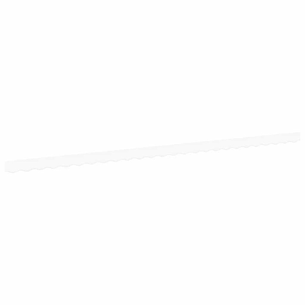 vidaXL Αντικατάσταση κουρτίνας τέντας Λευκό 580 x 20 εκ. Πολυεστέρας