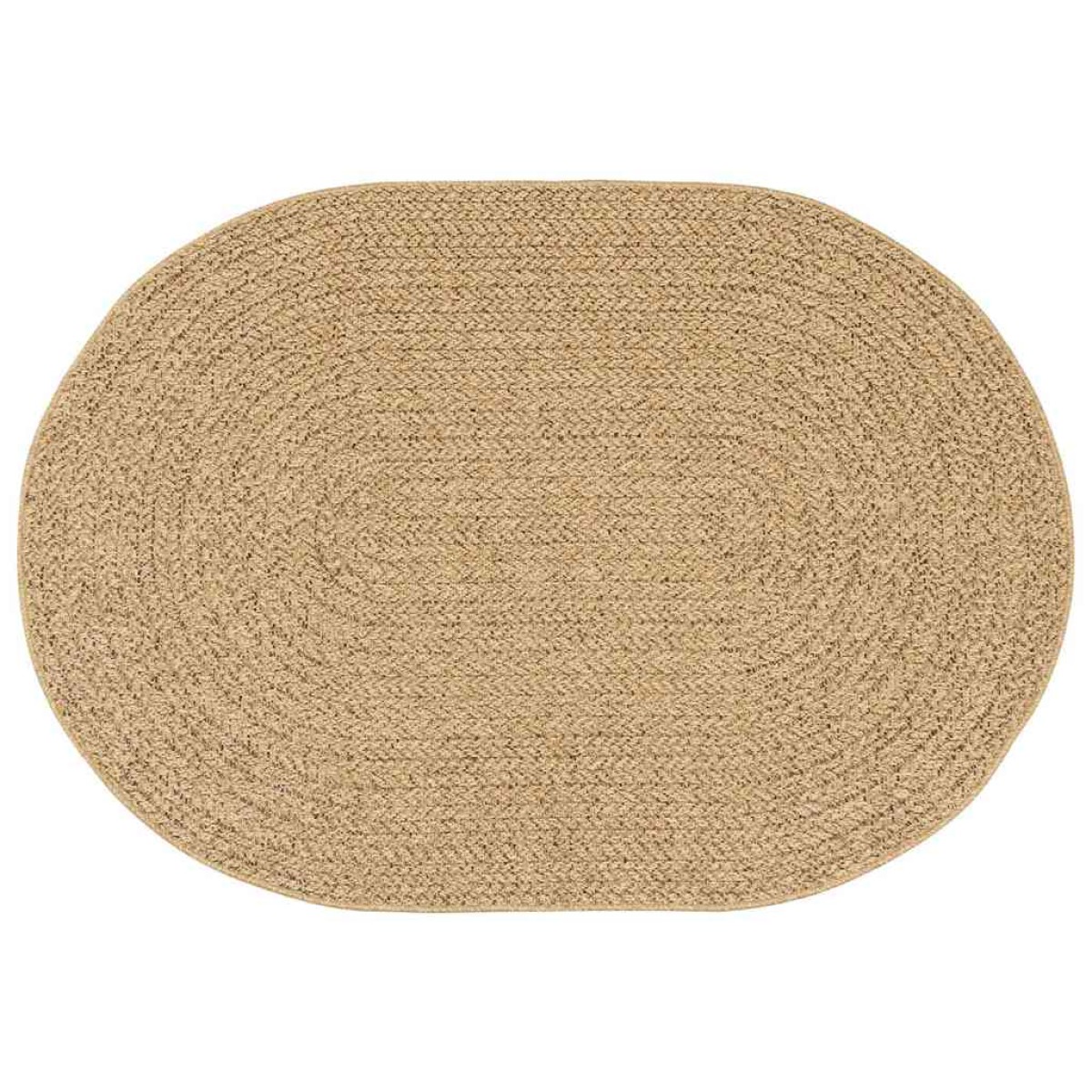 vidaXL Χαλί ZIZUR Καφέ 170 x 120 εκ. Πολυπροπυλένιο