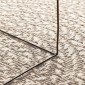 vidaXL Χαλί ZIZUR Κρεμ 150 x 80 cm Πολυπροπυλένιο