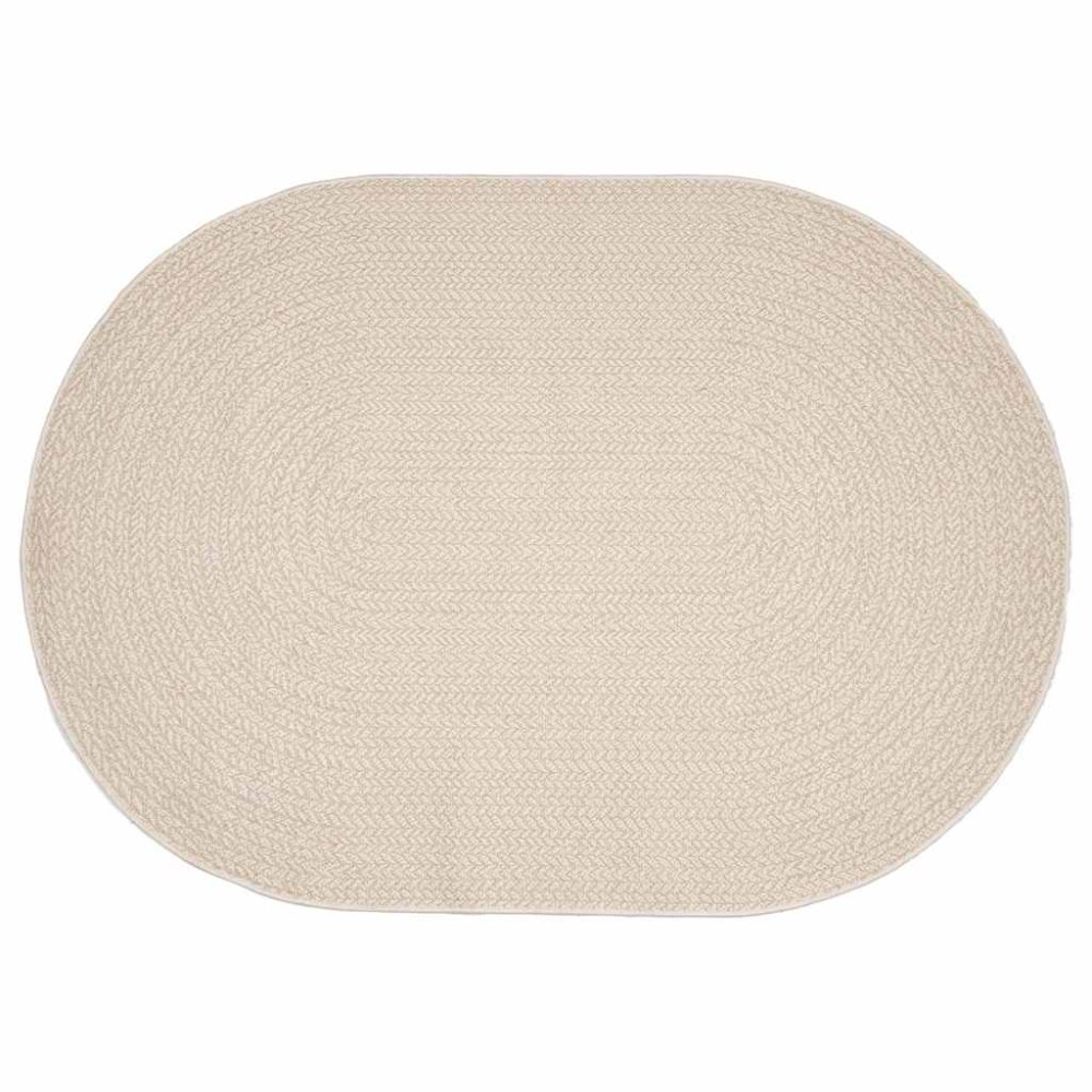 vidaXL Χαλί ZIZUR Κρεμ 170 x 120 εκ. Πολυπροπυλένιο