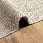 vidaXL Χαλί ZIZUR Κρεμ 170 x 120 εκ. Πολυπροπυλένιο