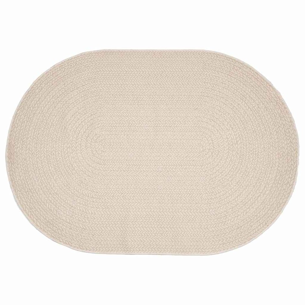 vidaXL Χαλί ZIZUR Κρεμ 200 x 140 cm Πολυπροπυλένιο