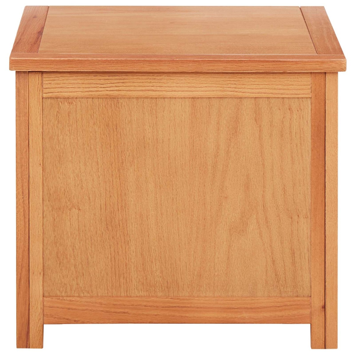 vidaXL Κουτί αποθήκευσης 50 x 45 x 45 εκ Στερεό Ξύλο Δρυός