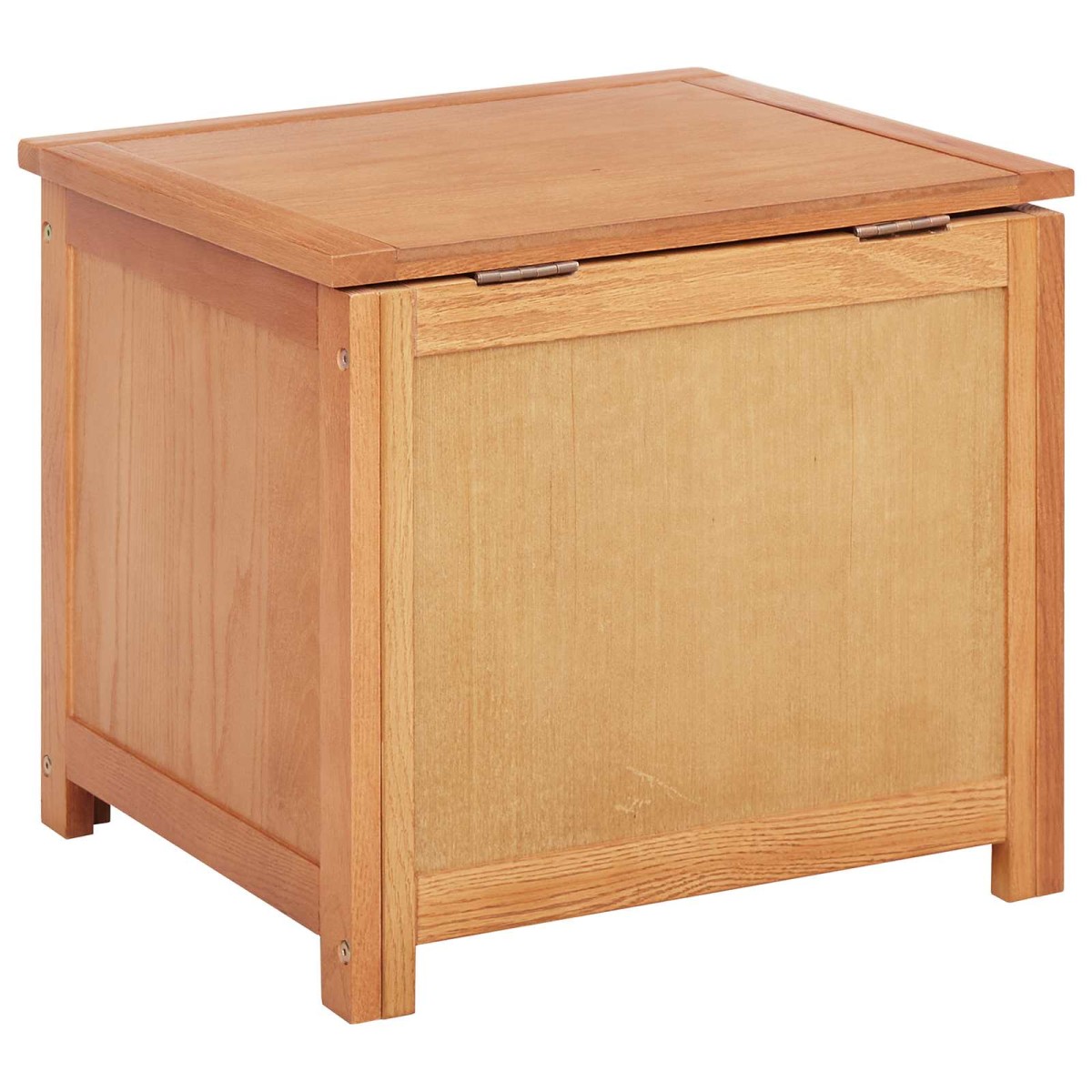 vidaXL Κουτί αποθήκευσης 50 x 45 x 45 εκ Στερεό Ξύλο Δρυός
