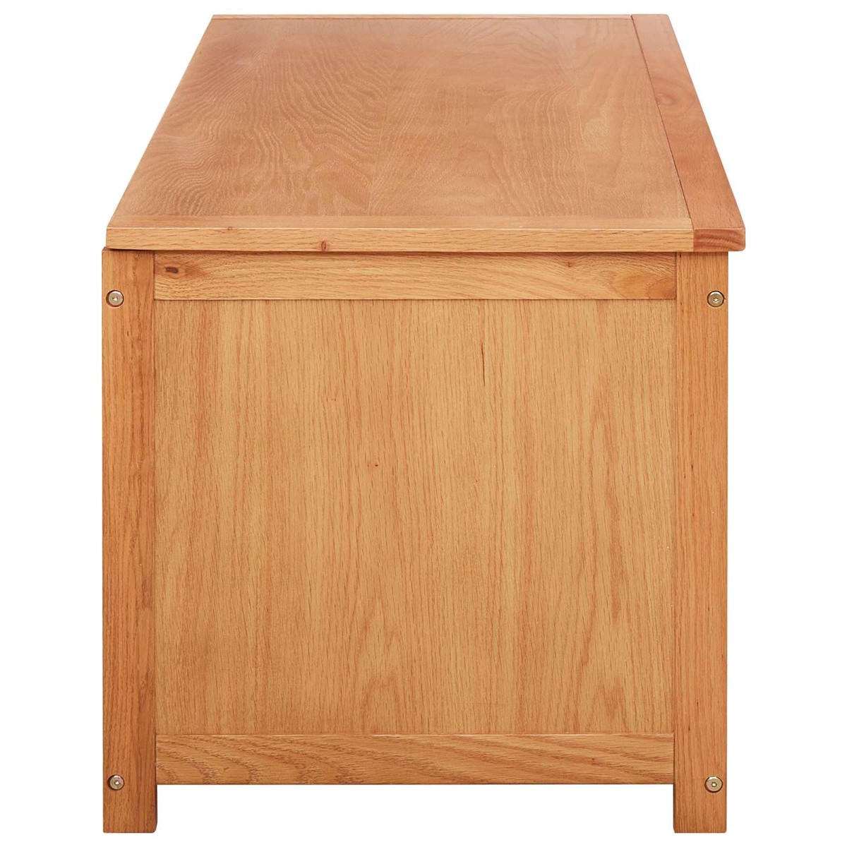 vidaXL Κουτί αποθήκευσης 110 x 45 x 45 εκ Στερεό Ξύλο Δρυός