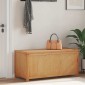vidaXL Κουτί αποθήκευσης 110 x 45 x 45 εκ Στερεό Ξύλο Δρυός