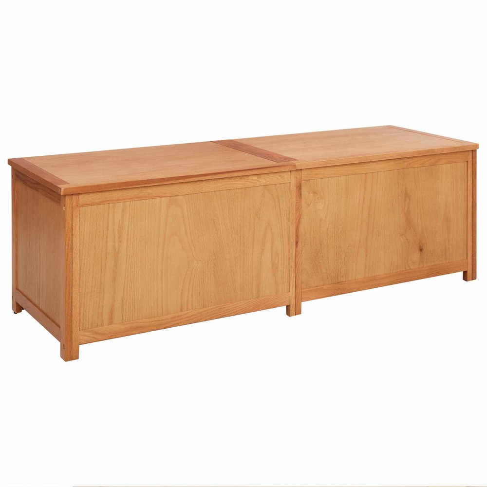 vidaXL Κουτί αποθήκευσης 150 x 45 x 45 εκ Στερεό Ξύλο Δρυός
