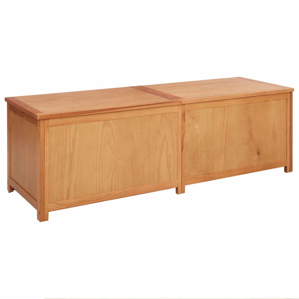vidaXL Κουτί αποθήκευσης 150 x 45 x 45 εκ Στερεό Ξύλο Δρυός