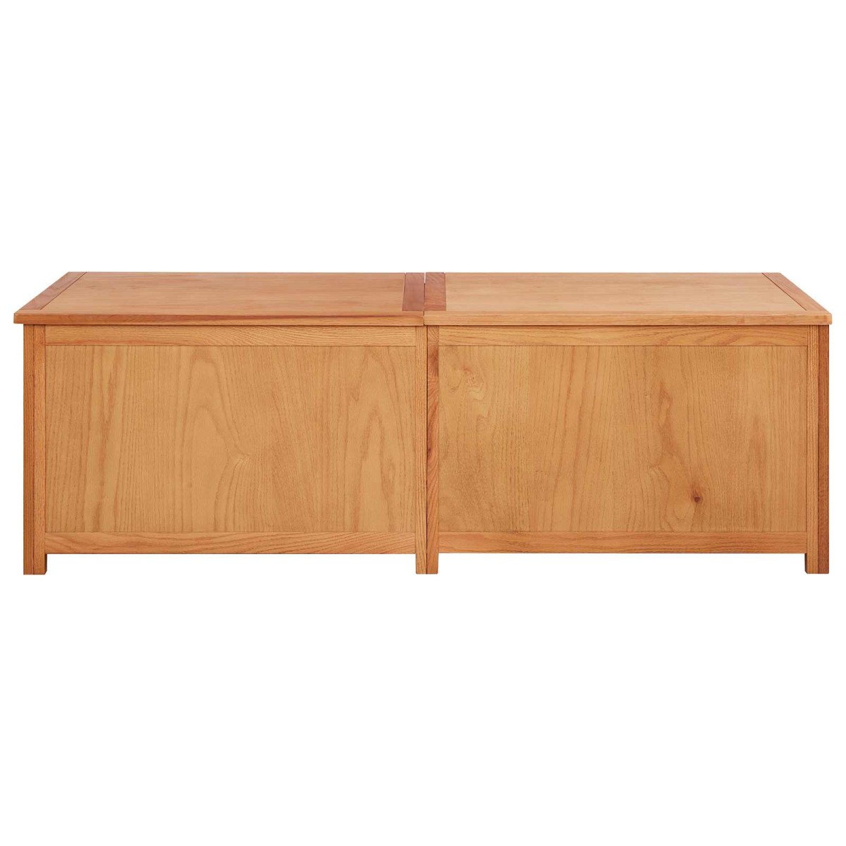 vidaXL Κουτί αποθήκευσης 150 x 45 x 45 εκ Στερεό Ξύλο Δρυός