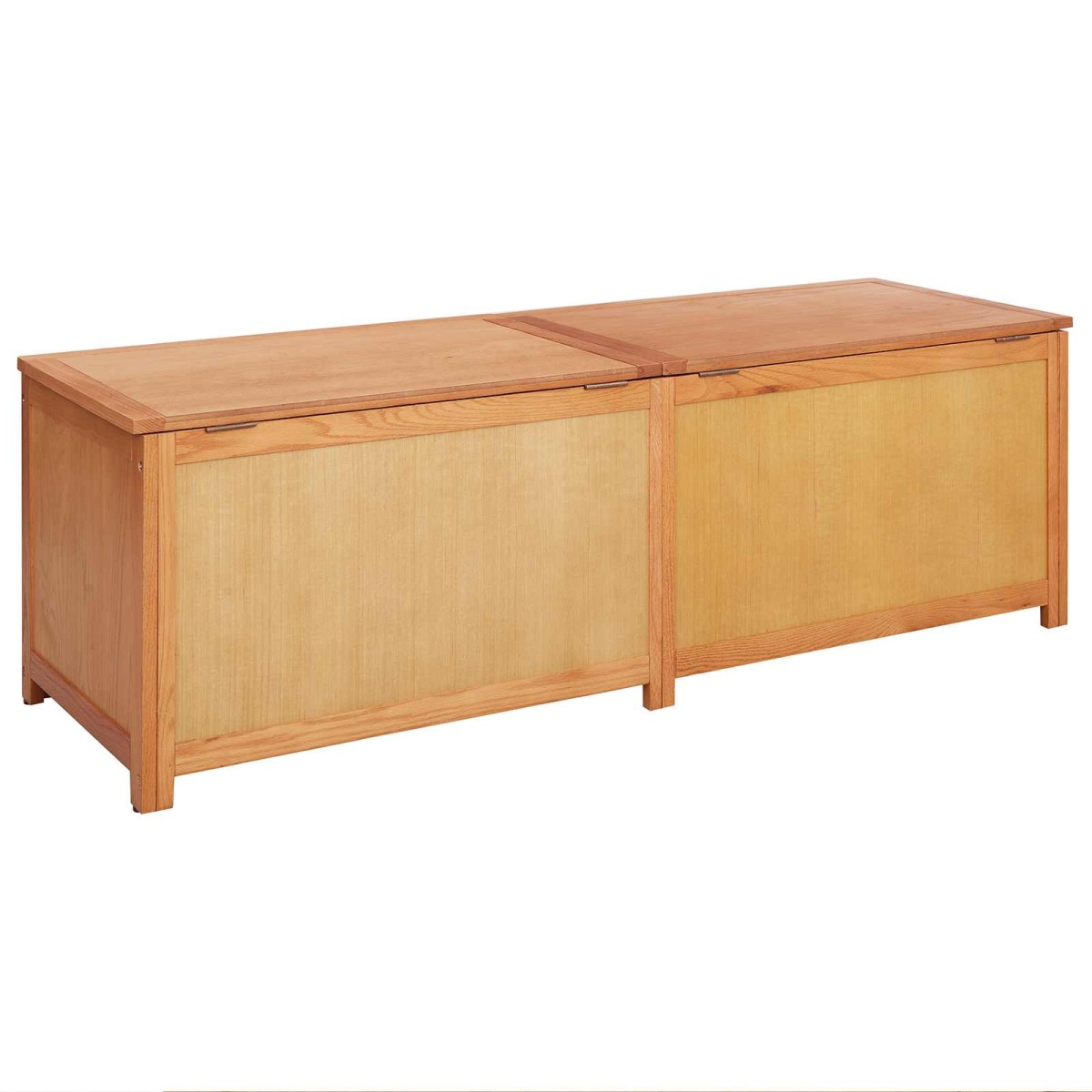 vidaXL Κουτί αποθήκευσης 150 x 45 x 45 εκ Στερεό Ξύλο Δρυός