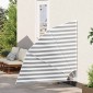 vidaXL Αδιάφανο σκίαστρο μπαλκονιού 140 x 140 cm Πολυεστέρας