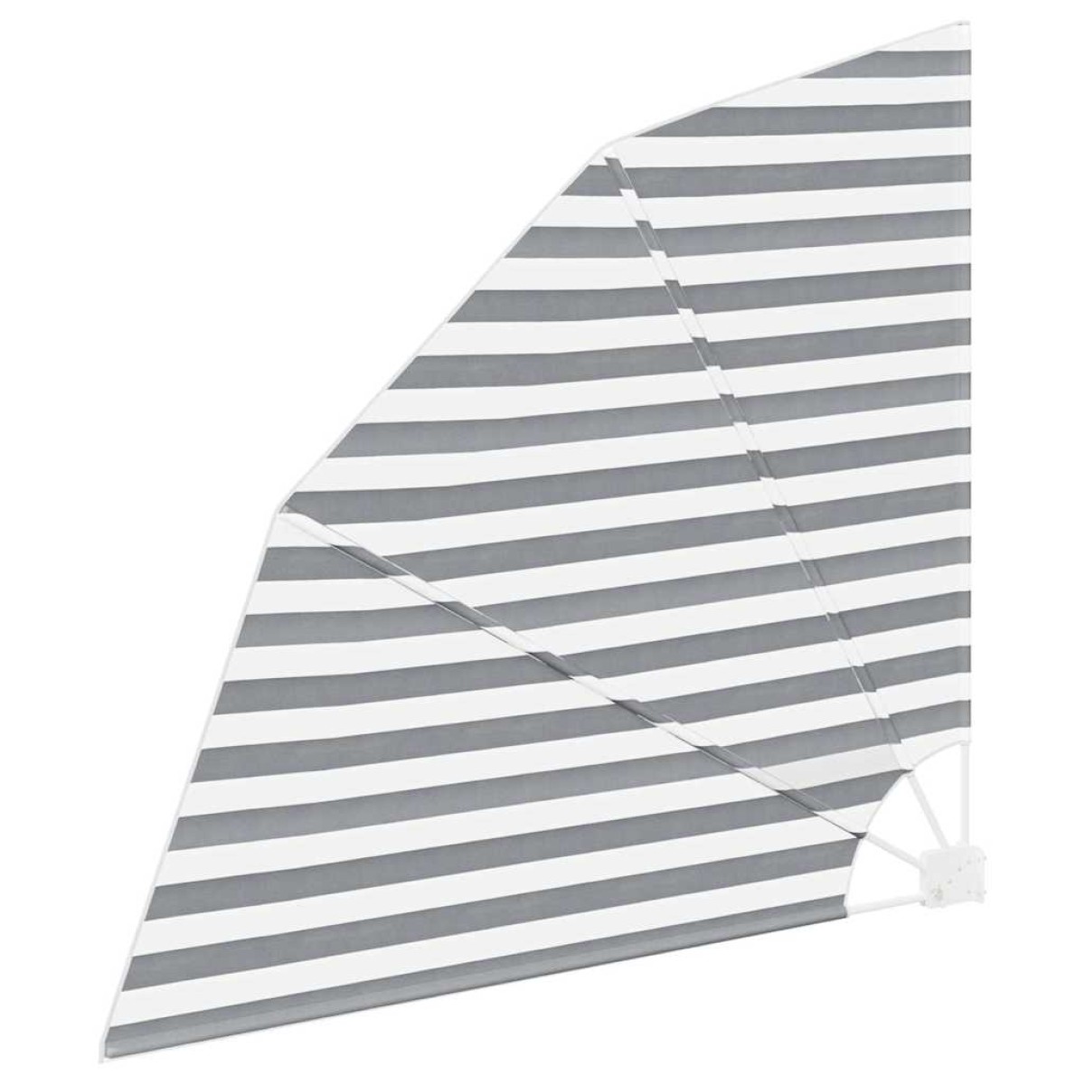 vidaXL Αδιάφανο σκίαστρο μπαλκονιού 140 x 140 cm Πολυεστέρας