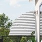 vidaXL Αδιάφανο σκίαστρο μπαλκονιού 140 x 140 cm Πολυεστέρας