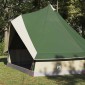 vidaXL Σκηνή Τιπί με στέγη Πράσινο 400 x 346 x 250 εκ. ταφτάς