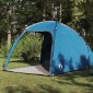 vidaXL Καταφύγιο Τέντας με στέγη Μπλε 370 x 230 x 185 εκ. ταφτάς