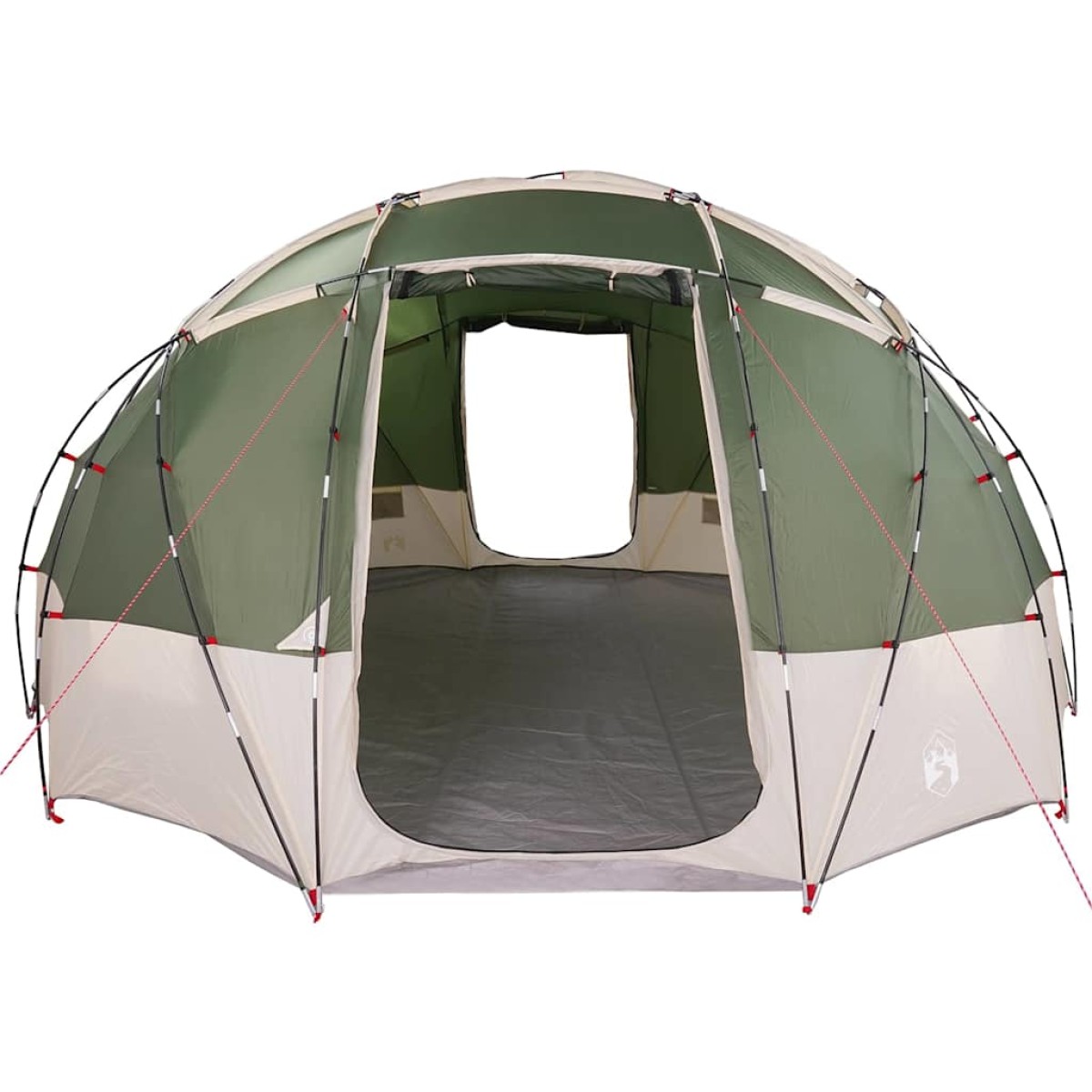 vidaXL Θόλος Τέντα με στέγη Πράσινο 475 x 475 x 235 εκ. ταφτάς