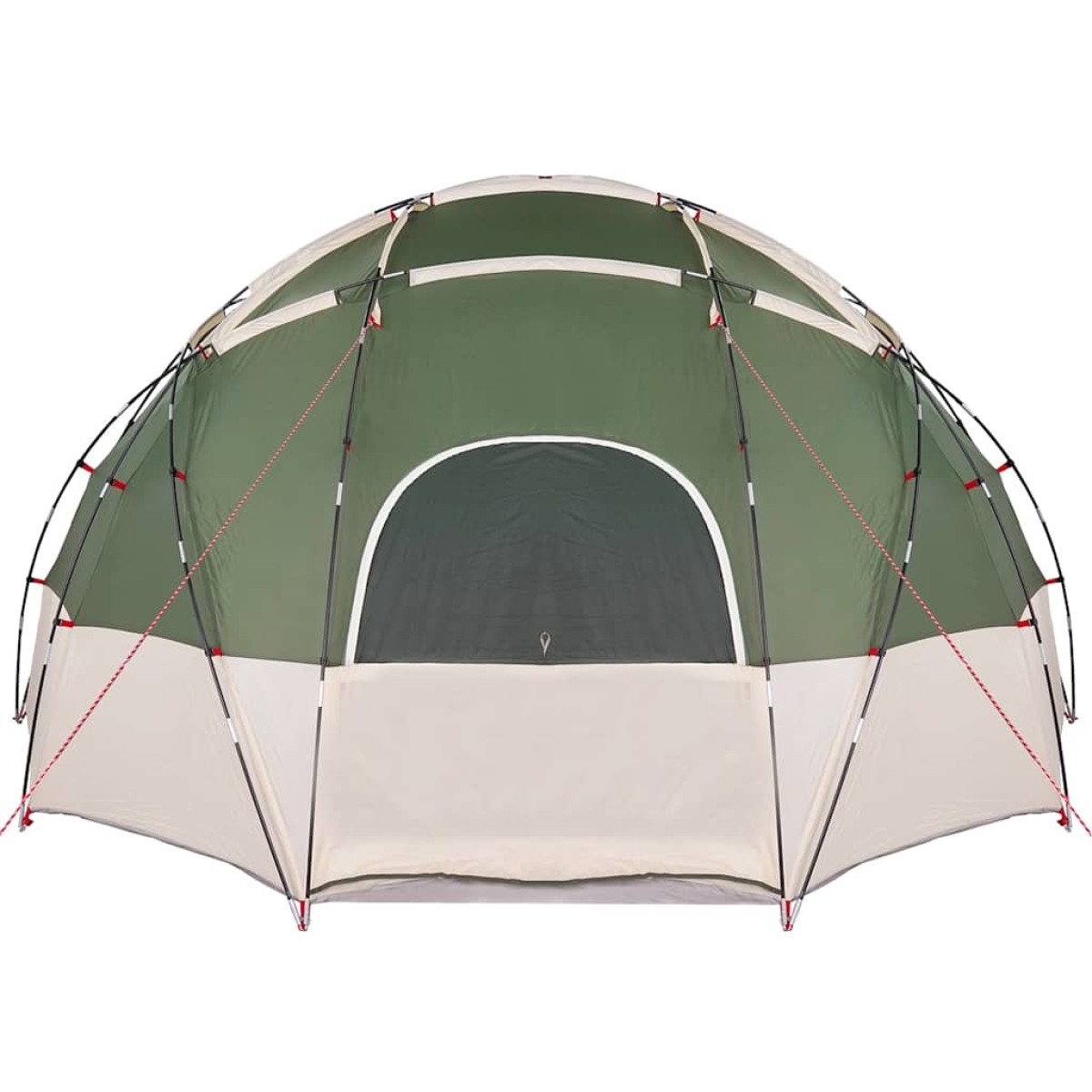vidaXL Θόλος Τέντα με στέγη Πράσινο 475 x 475 x 235 εκ. ταφτάς