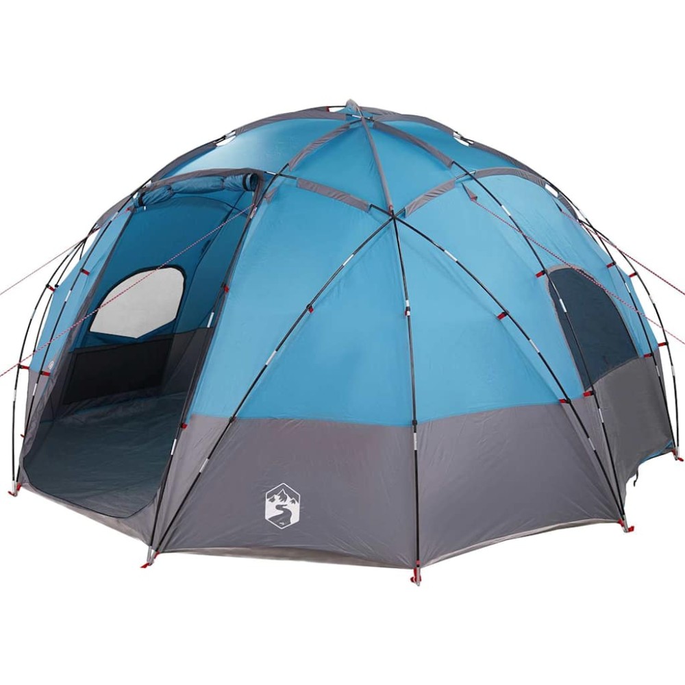 vidaXL Θόλος Τέντα με στέγη Μπλε 475 x 475 x 235 εκ. ταφτάς