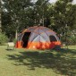 vidaXL Θόλος Τέντα Γκρι και Πορτοκαλί 475 x 475 x 235 εκ. ταφτάς