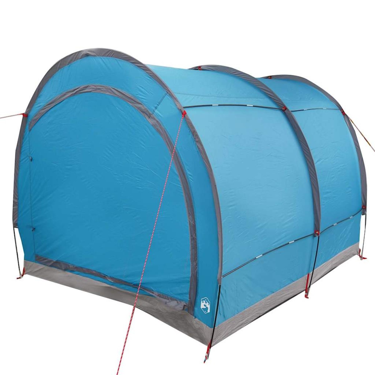 vidaXL Σκηνή αποθήκευσης ποδηλάτων Μπλε 256 x 222 x 182 εκ ταφτάς