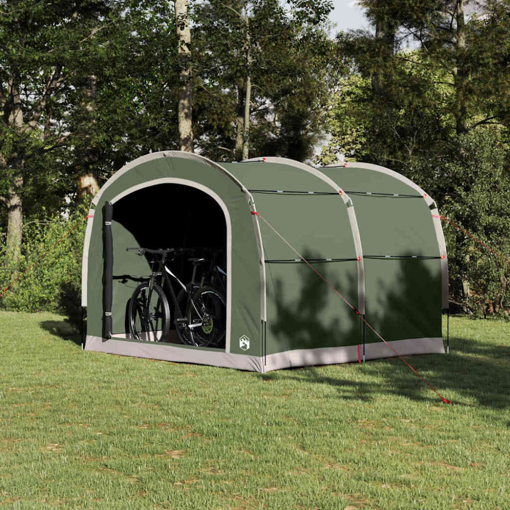 vidaXL Σκηνή με στέγη Πράσινο 268 x 240 x 191 cm Πολυεστέρας