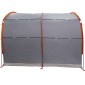 vidaXL Σκηνή Γκρι και πορτοκαλί 268 x 240 x 191 cm Πολυεστέρας