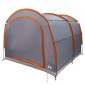 vidaXL Σκηνή Γκρι και πορτοκαλί 268 x 240 x 191 cm Πολυεστέρας