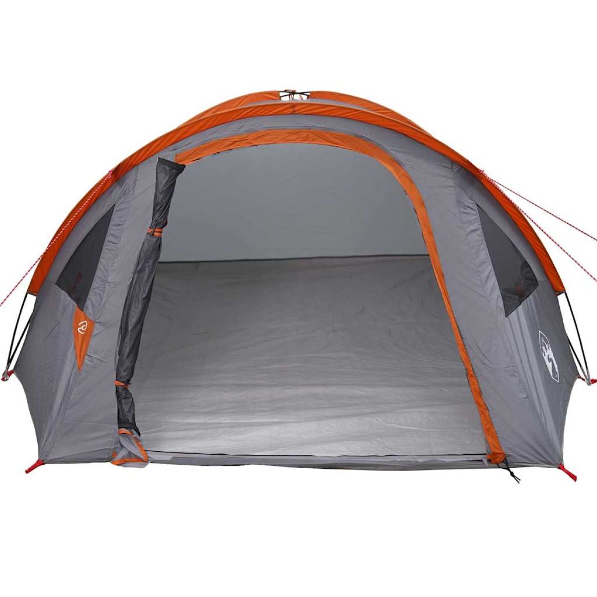 vidaXL Θόλος Τέντα 4 άτομο 308 x 268 x 130 εκ. Γκρι και Πορτοκαλί