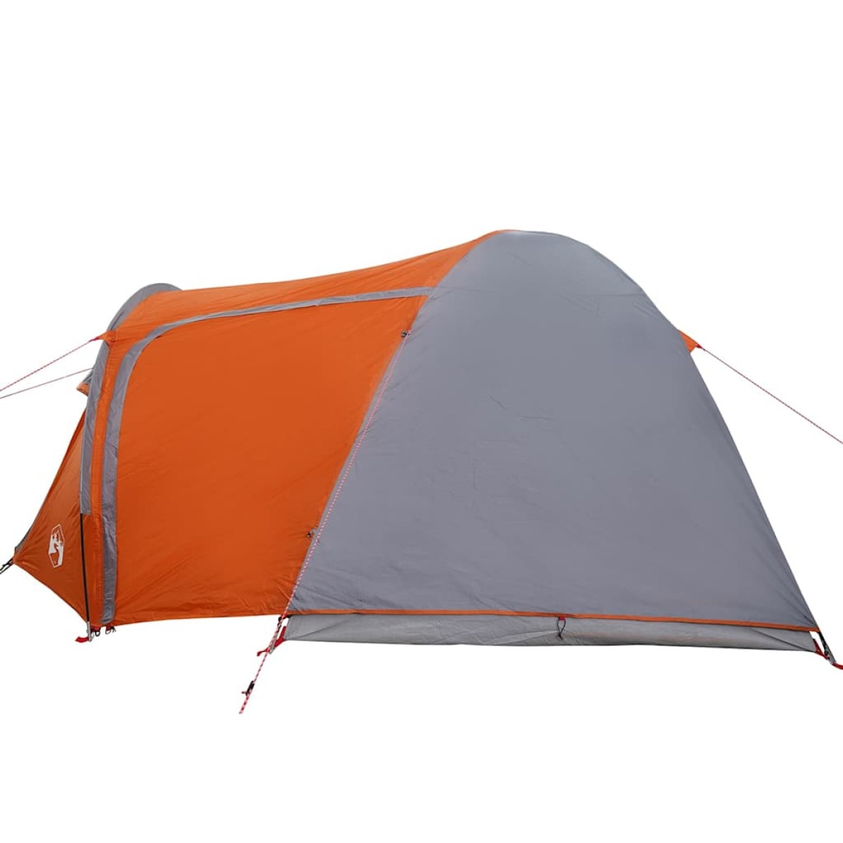 vidaXL Θόλος Τέντα Θόλος Γκρι και Πορτοκαλί 384 x 254 x 170 εκ.