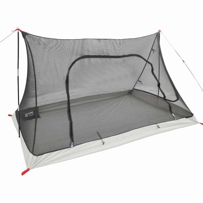 vidaXL Εσωτερική σκηνή Μαύρο 220 x 128 x 110 εκ Πλέγμα