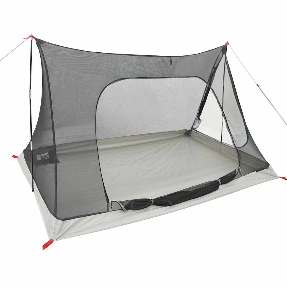 vidaXL Εσωτερική σκηνή Μαύρο 220 x 128 x 110 εκ Πλέγμα
