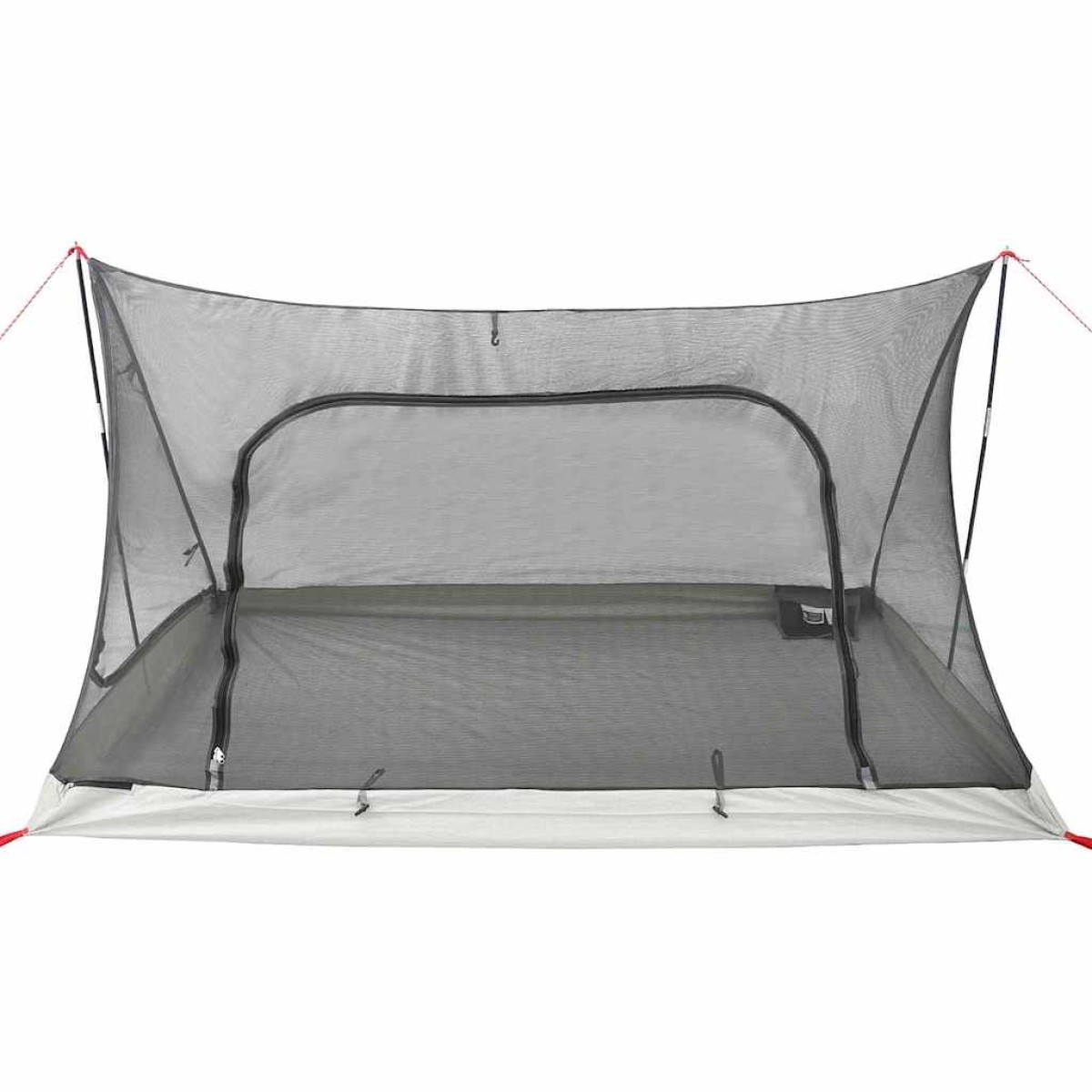 vidaXL Εσωτερική σκηνή Μαύρο 220 x 128 x 110 εκ Πλέγμα