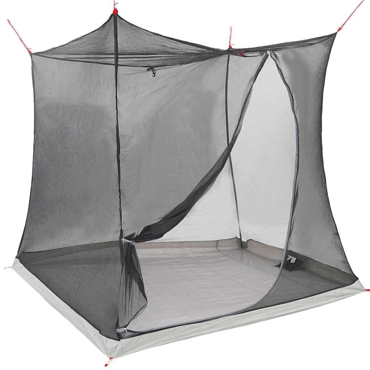 vidaXL Εσωτερική σκηνή Μαύρο 208 x 140 x 175 εκ. Πλέγμα