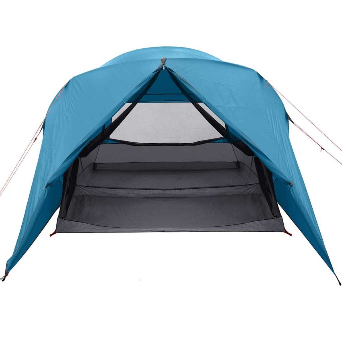 vidaXL Κατασκήνωση 6 Ατόμων με στέγη Μπλε 500 x 314 x 206 εκ