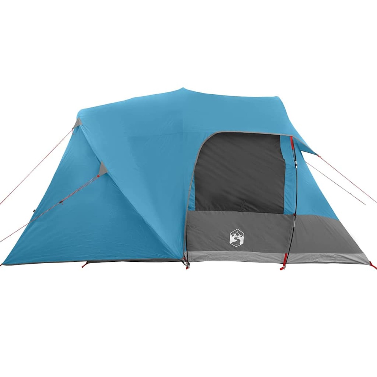 vidaXL Κατασκήνωση 6 Ατόμων με στέγη Μπλε 500 x 314 x 206 εκ