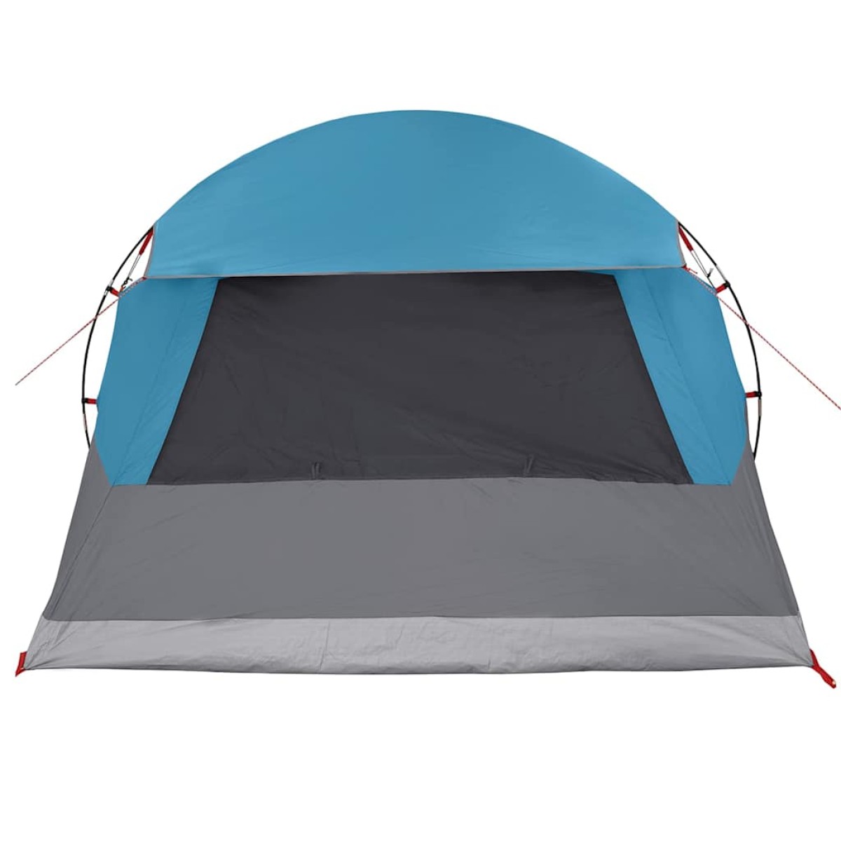 vidaXL Κατασκήνωση 6 Ατόμων με στέγη Μπλε 500 x 314 x 206 εκ