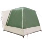 vidaXL Σκηνή Camping Καταφύγιο Πράσινο 420 x 420 x 227 εκ Πολυεστέρας